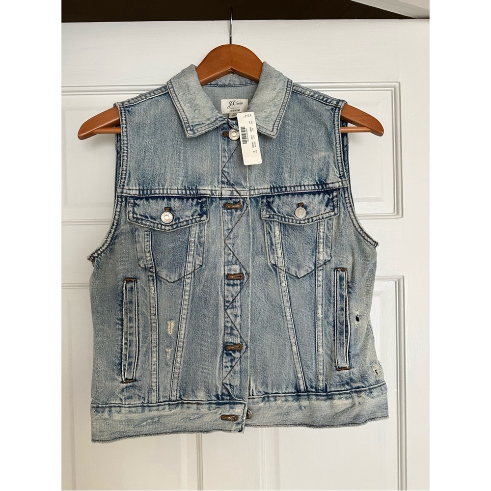 J. Crew Denim Vest